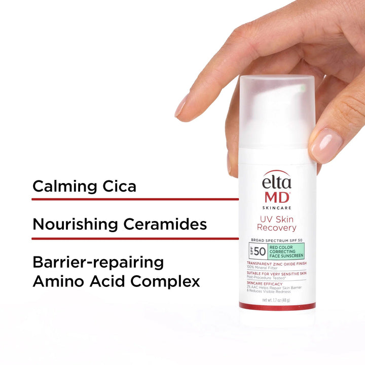 EltaMD - UV Skin Recovery Red Color Correcting Green Tint Broad Spectrum SPF 50