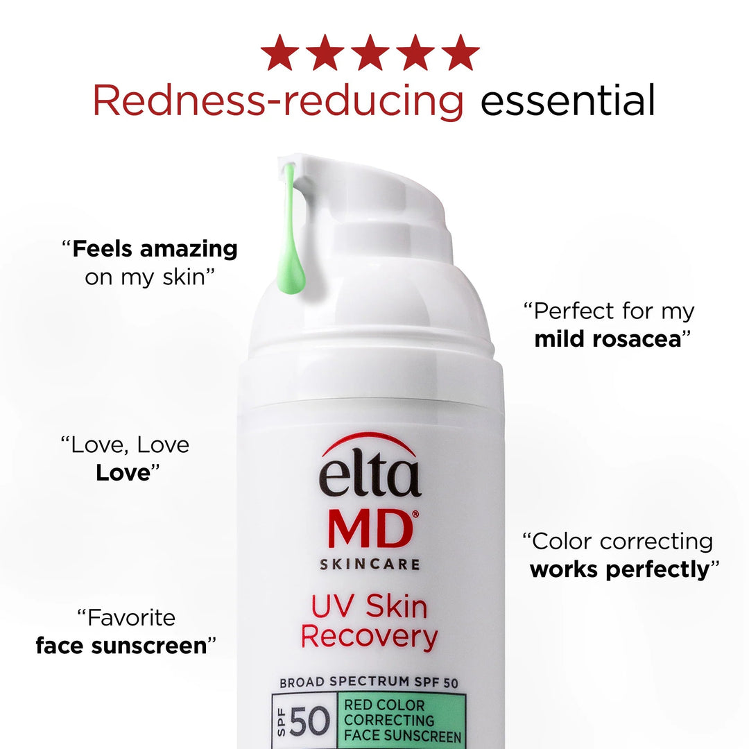 EltaMD - UV Skin Recovery Red Color Correcting Green Tint Broad Spectrum SPF 50