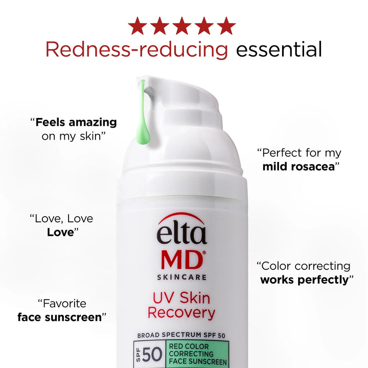 EltaMD - UV Skin Recovery Red Color Correcting Green Tint Broad Spectrum SPF 50