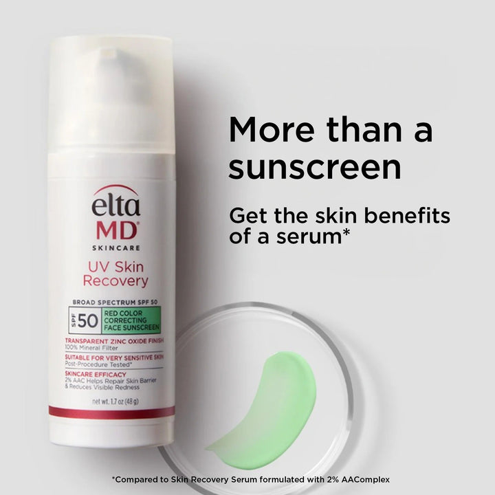 EltaMD - UV Skin Recovery Red Color Correcting Green Tint Broad Spectrum SPF 50