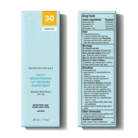 SkinCeuticals - Daily Brightening UV Defense SPF 30