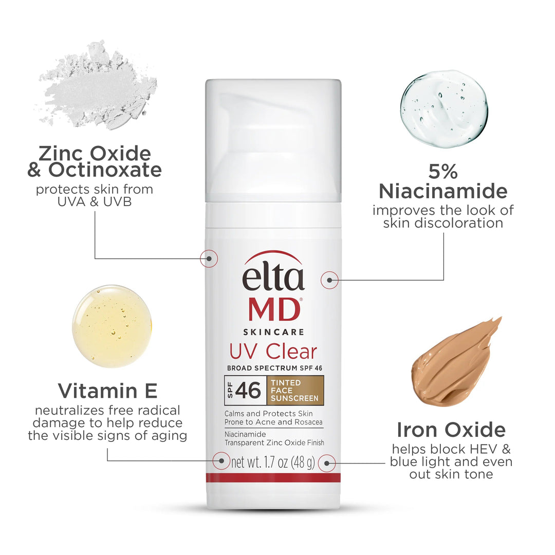 EltaMD - UV Clear Tinted Broad-Spectrum SPF 46