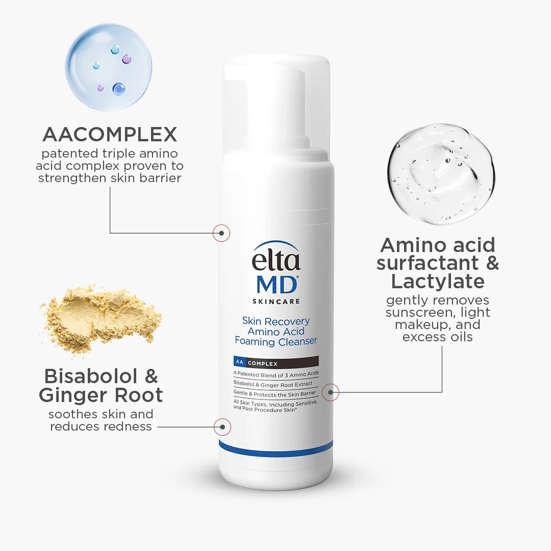 Elta  MD Skin Recovery Amino Acid Foaming Facial Cleanser