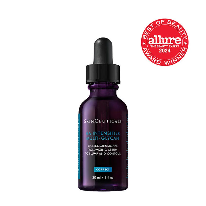 SkinCeuticals serum bottle with &