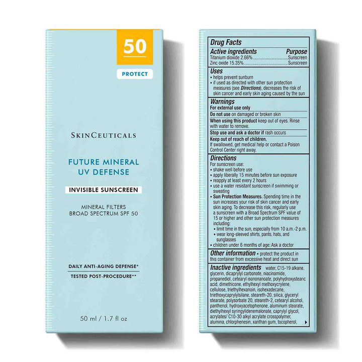 SkinCeuticals - Future Mineral UV Defense Sunscreen SPF 50